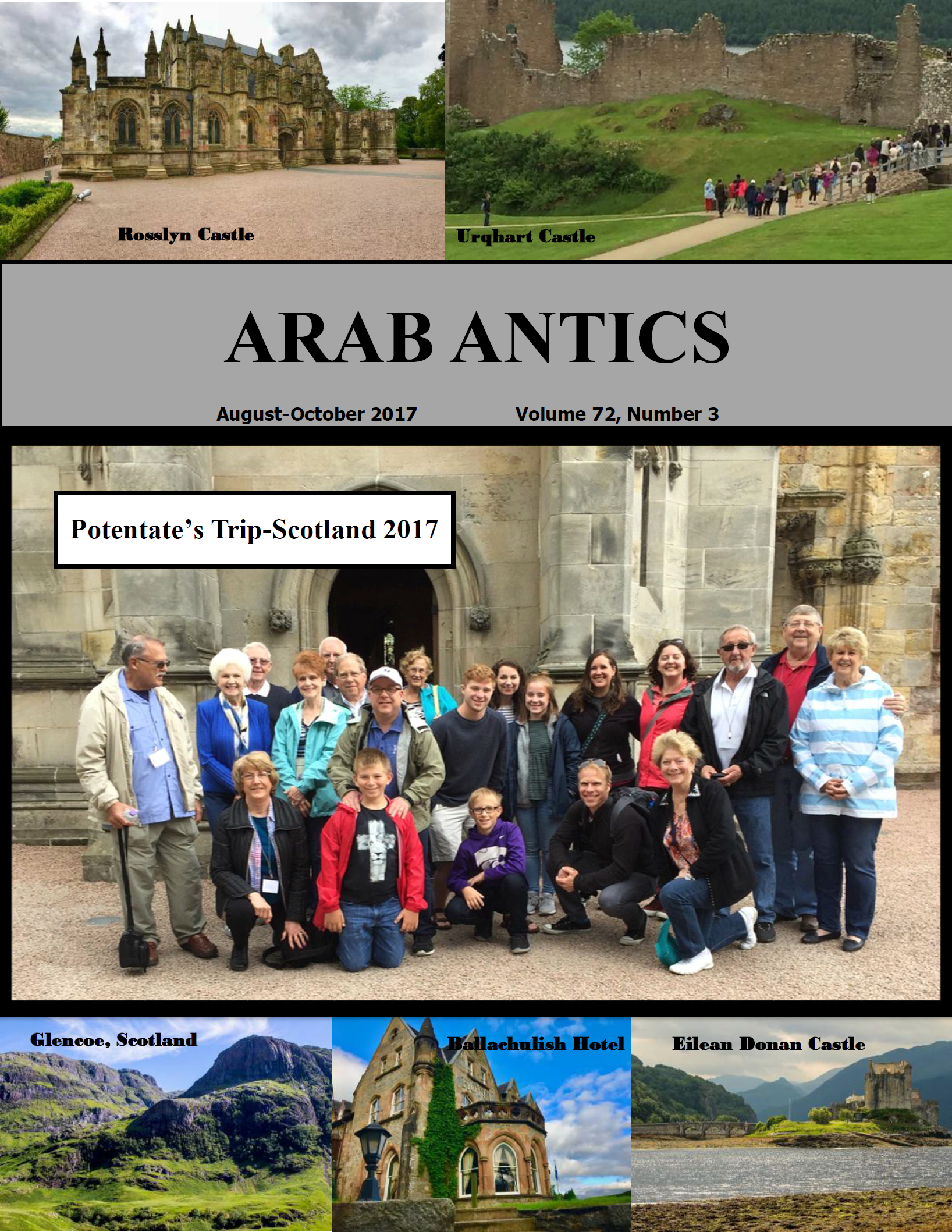 Arab Antics Aug-Oct 2017